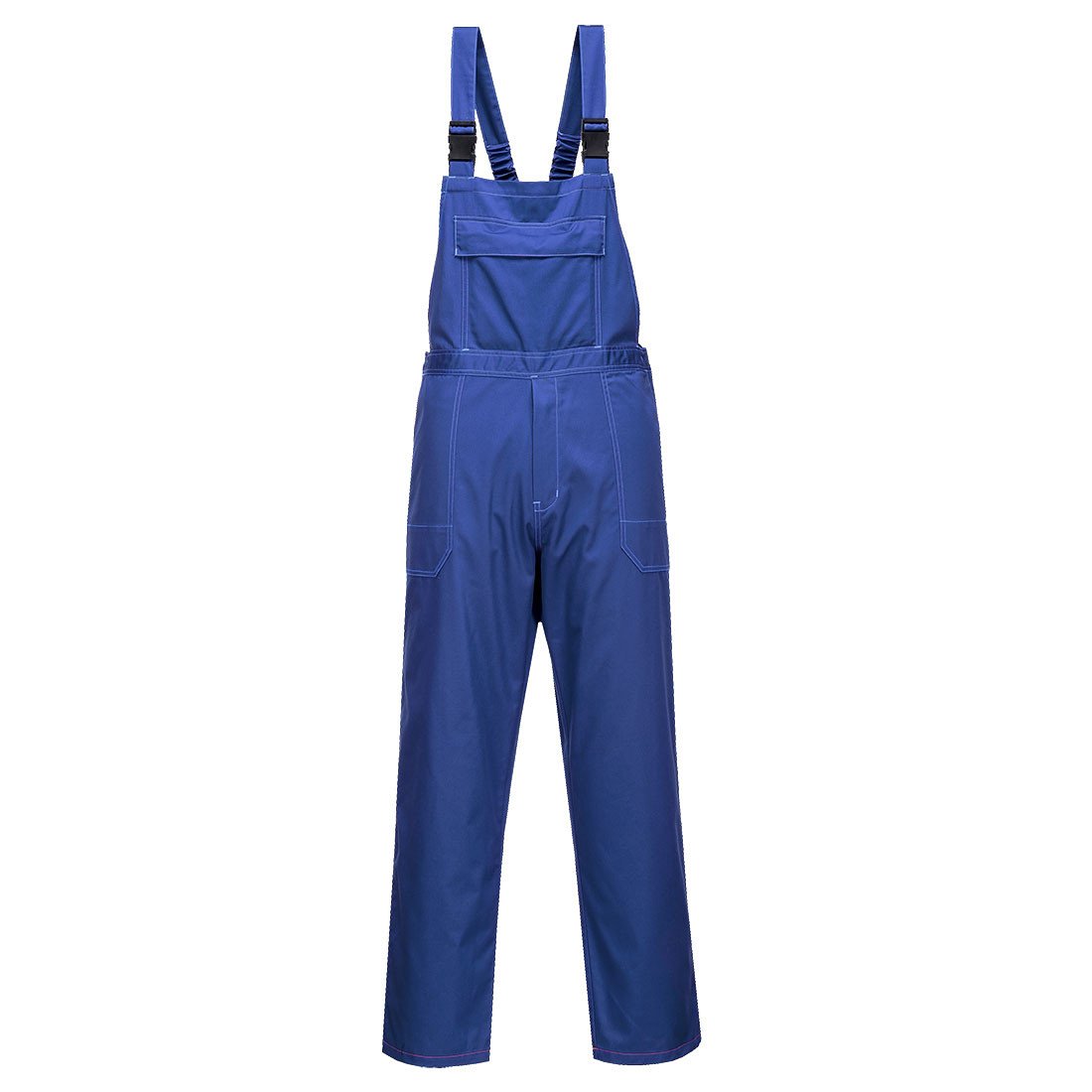 Portwest CR12 Chemical Resistant Bib Overall in Blue 
