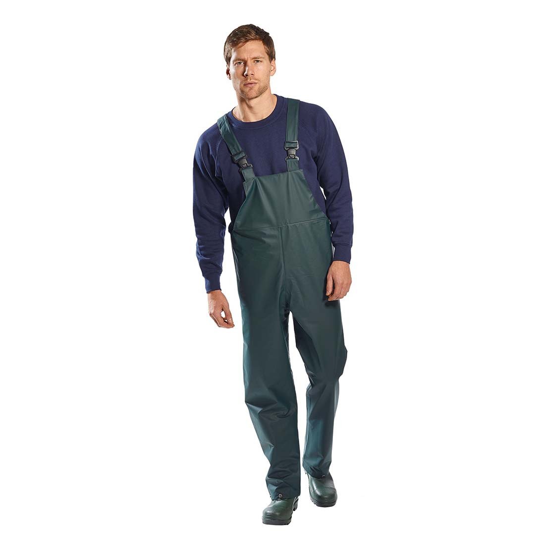 Portwest Sealtex Classic Waterproof Bib and Brace Overall in Navy